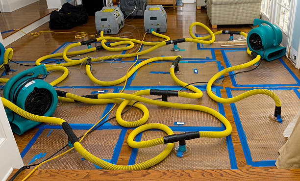 Professional Crawl Space Water Removal technician working in Commercial Point, OH